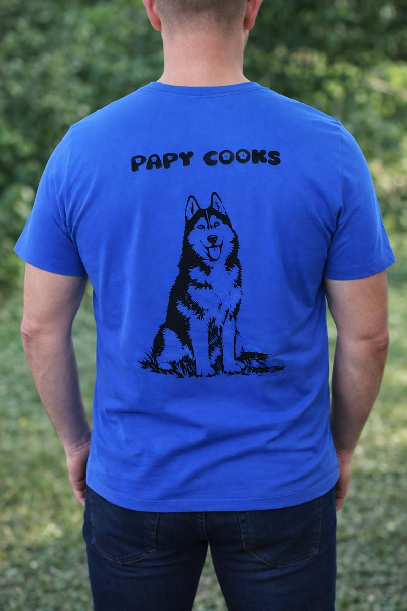 T-shirt Personnalisé avec Photo – Portrait Chien & Animaux – Impression DTF ou HTV – Unisexe