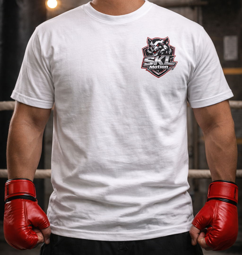 T-Shirt Boxe Homme Femme – No Quit No Limit – SKL Motion – Tee Shirt Sport Boxing Fitness – Coton Premium