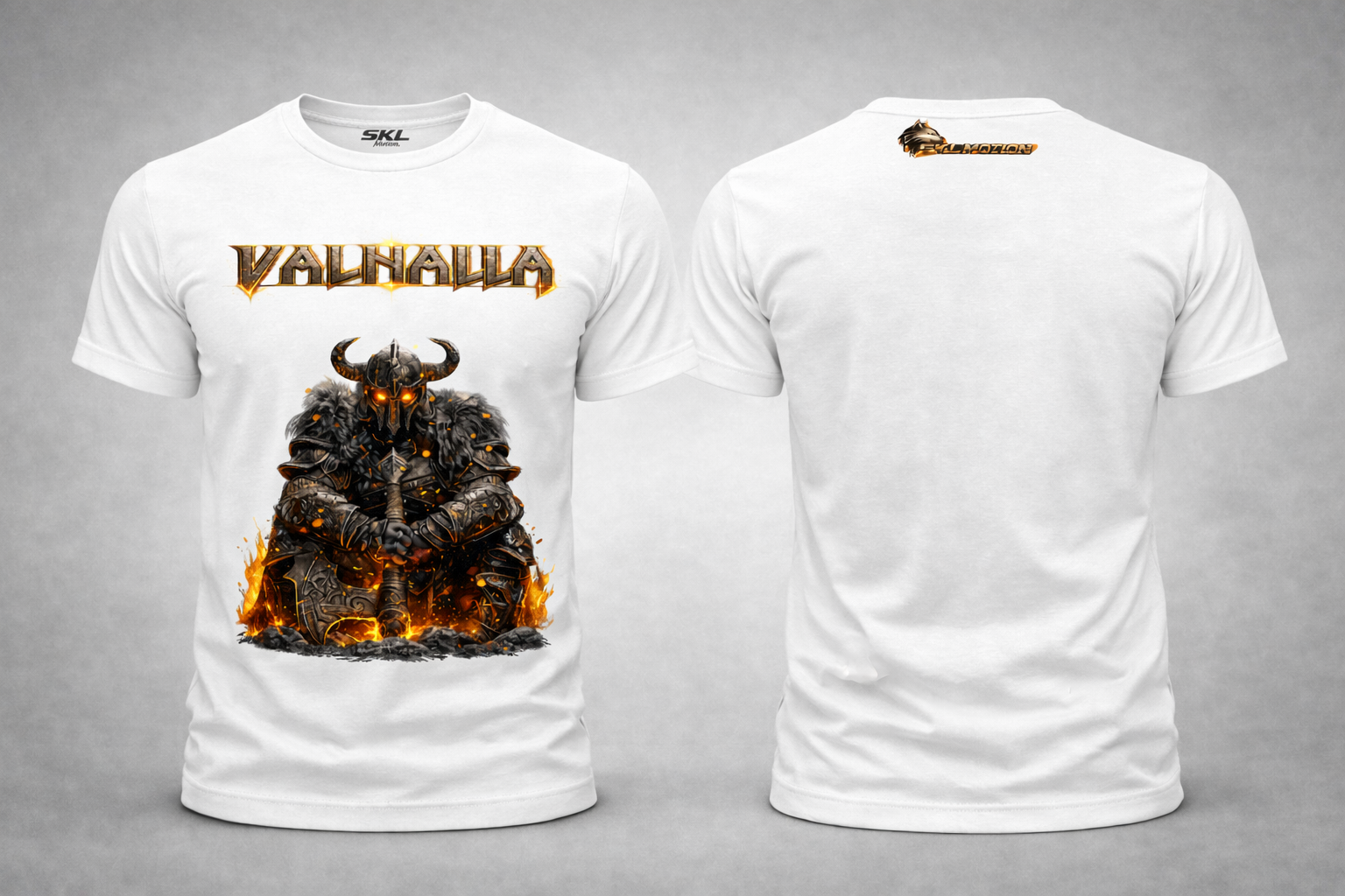 T-shirt Viking Valhalla  – SKL Motion – T-shirt Guerrier Nordique