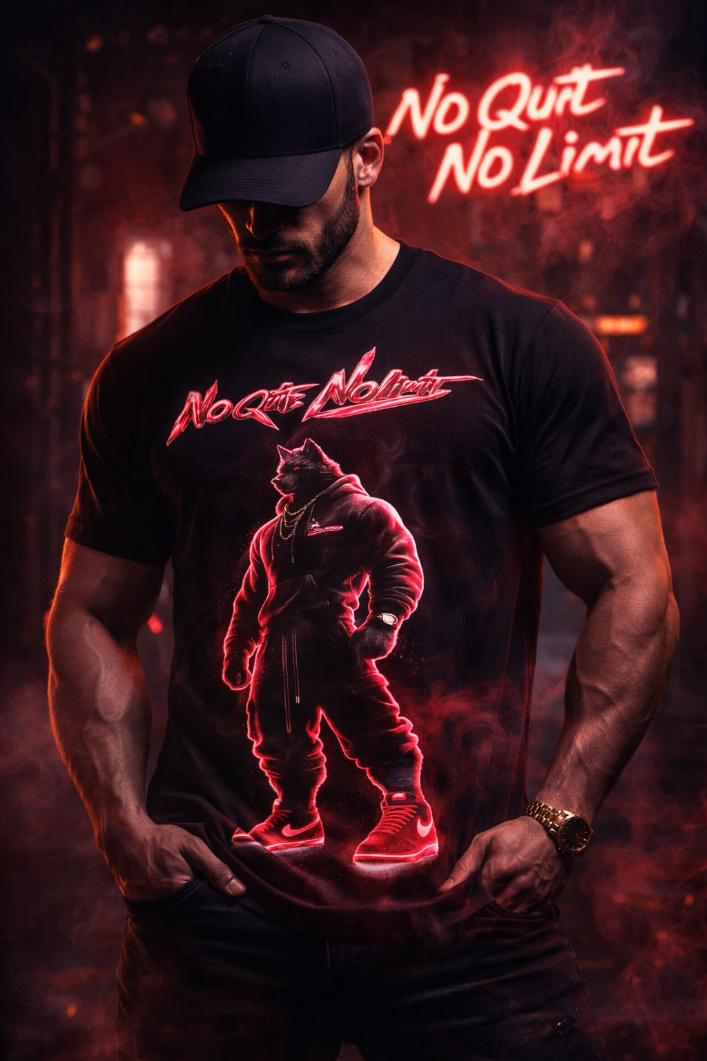 T-shirt Wolverine Limit Breaker Néon Rose | Streetwear SKL Motion | Coton Premium Unisexe