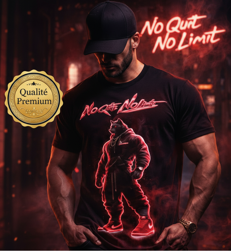 T-shirt Wolverine Limit Breaker Néon Rose | Streetwear SKL Motion | Coton Premium Unisexe