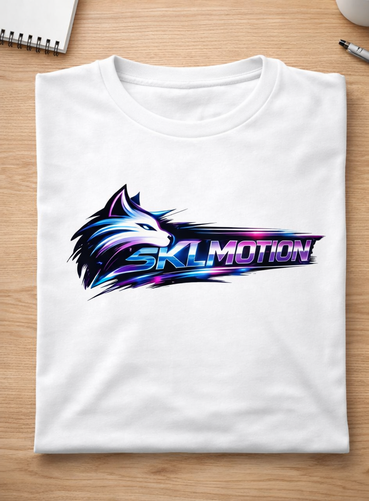 T-shirt Motivation NO QUIT NO LIMIT – SKL Motion – Néon Fluo – Coton Gildan Softstyle