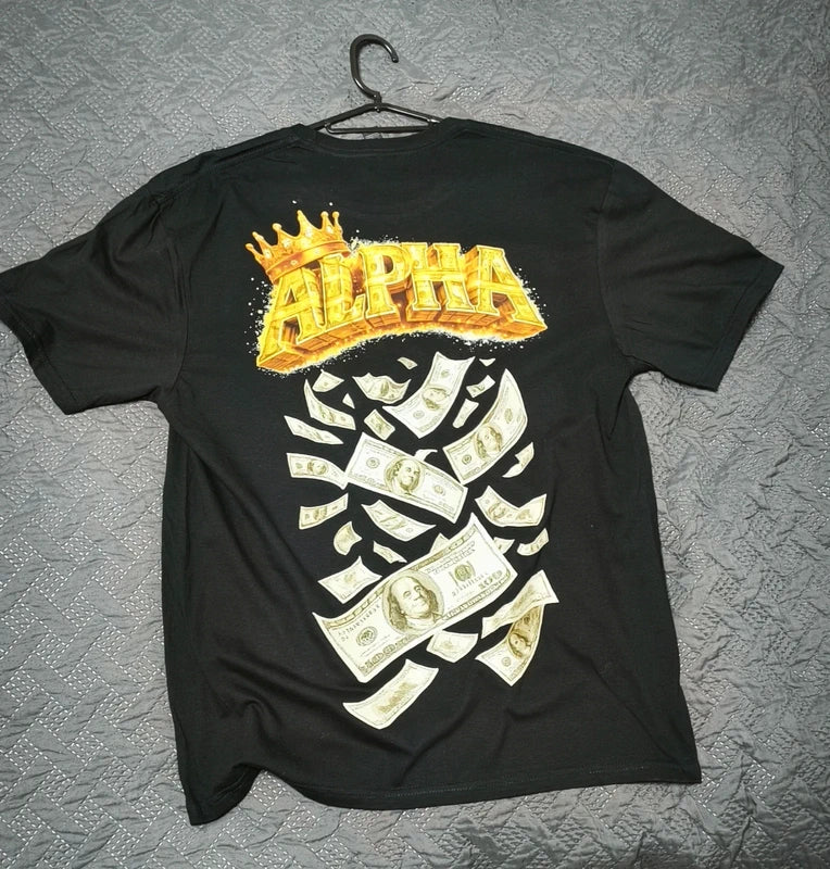 T-shirt Alpha Streetwear – Design Wolverine Gold | SKL Motion