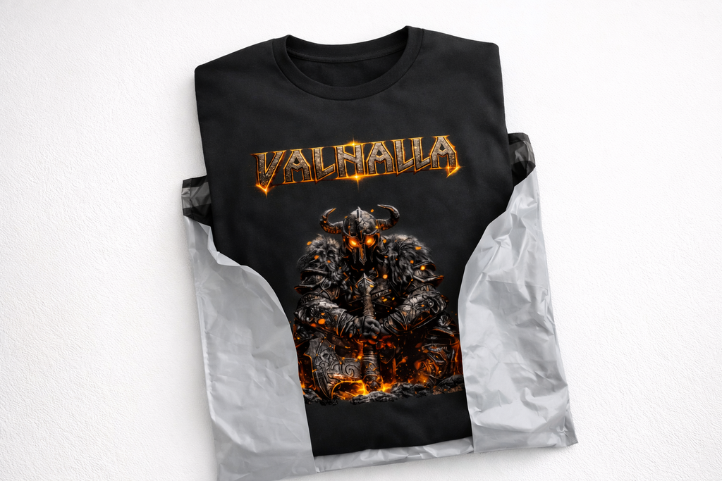 T-shirt Viking Valhalla  – SKL Motion – T-shirt Guerrier Nordique
