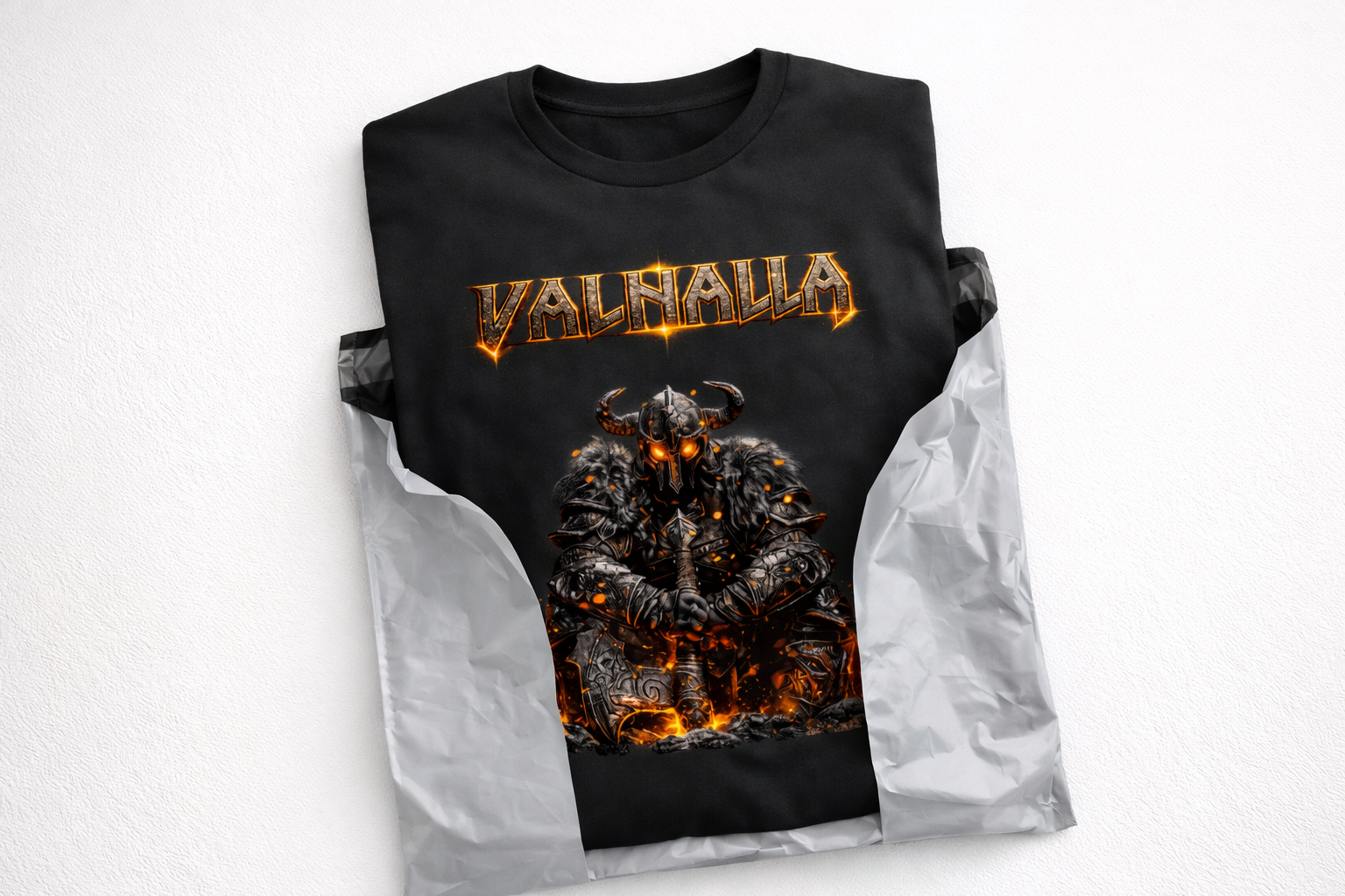 T-shirt Viking Valhalla  – SKL Motion – T-shirt Guerrier Nordique