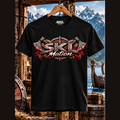 T-shirt Berserker noir — vue face sur cintre