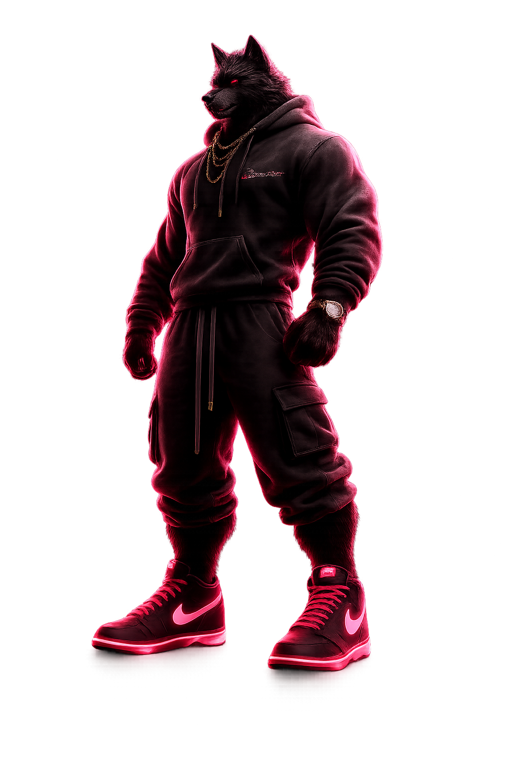 T-shirt Wolverine Limit Breaker Néon Rose | Streetwear SKL Motion | Coton Premium Unisexe