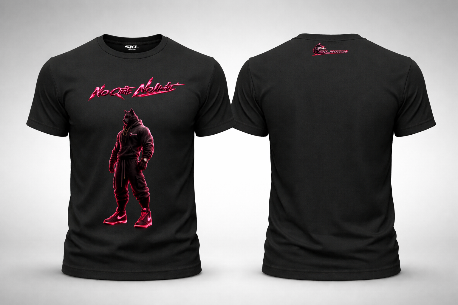 T-shirt Wolverine Limit Breaker Néon Rose | Streetwear SKL Motion | Coton Premium Unisexe