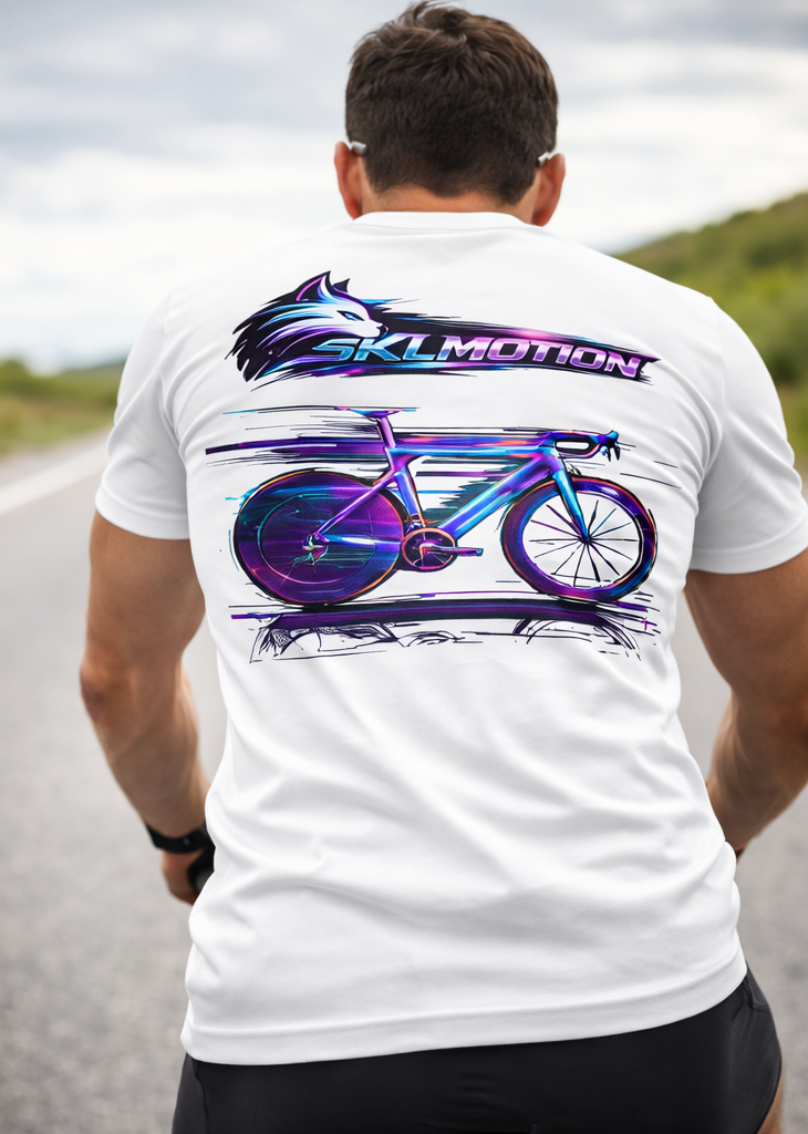 T-shirt Vélo de Course No Quit No Limit – T-shirt Cyclisme Sport Unisexe SKL Motion