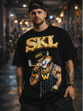 T-shirt Alpha Streetwear – Design Wolverine Gold | SKL Motion