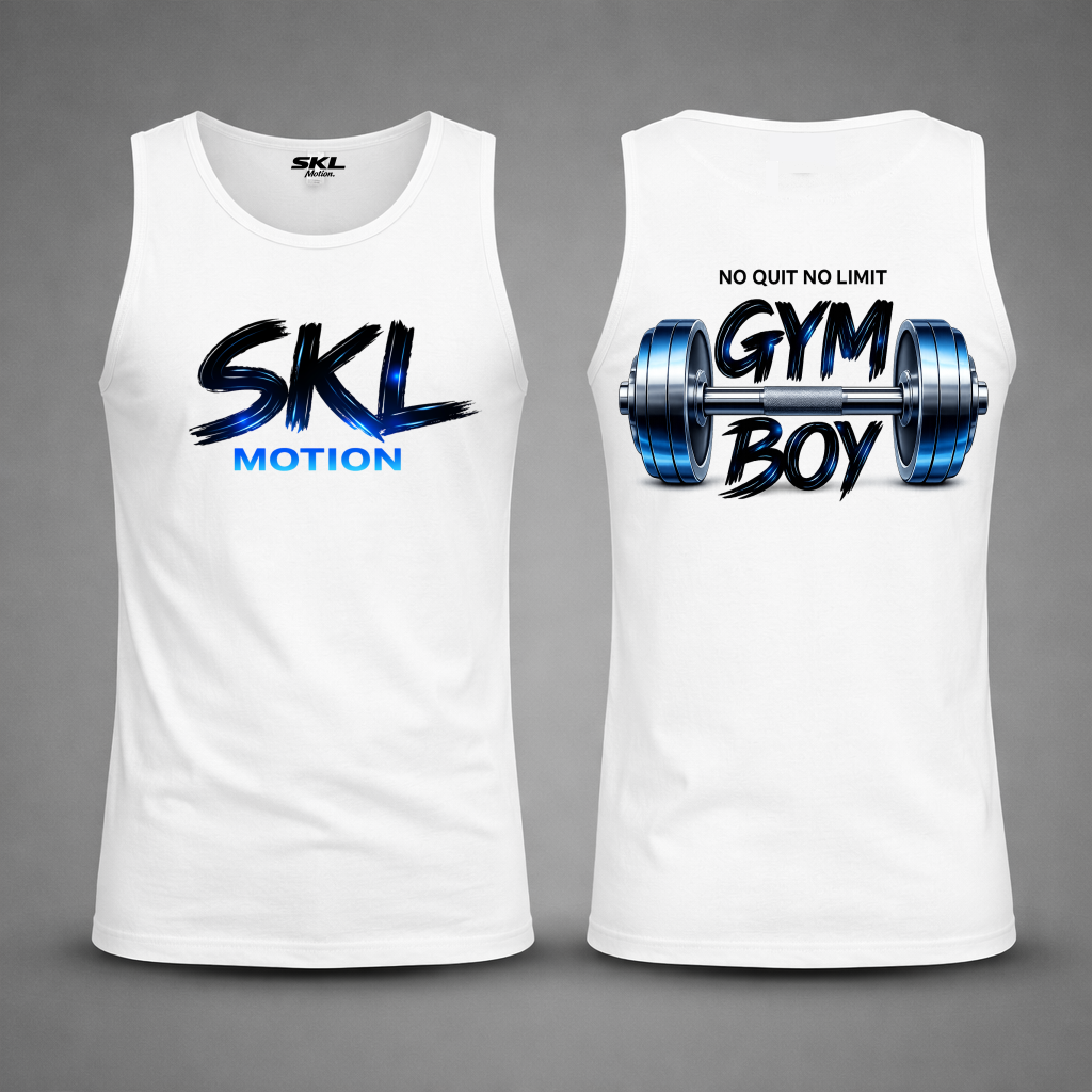 Débardeur Homme Col Large – Gym Boy SKL Motion