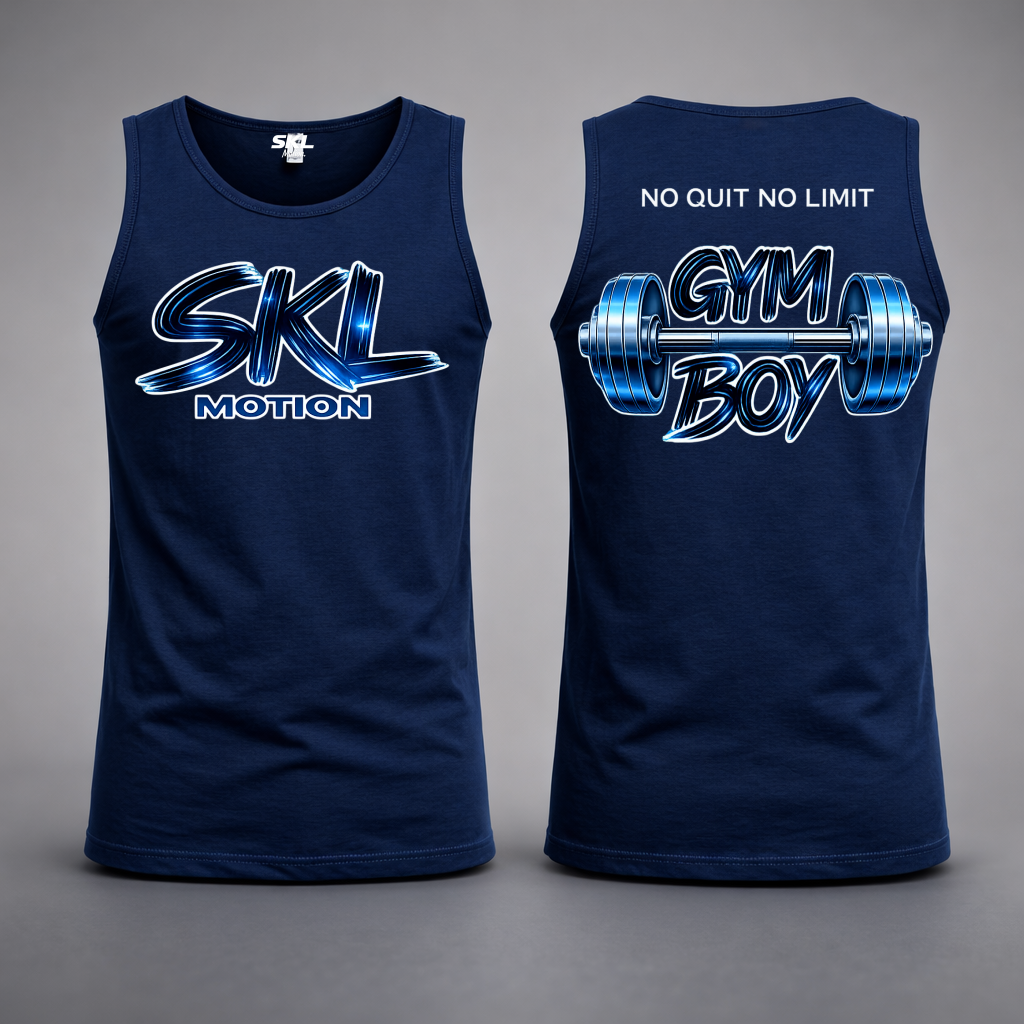 Débardeur Homme Col Large – Gym Boy SKL Motion