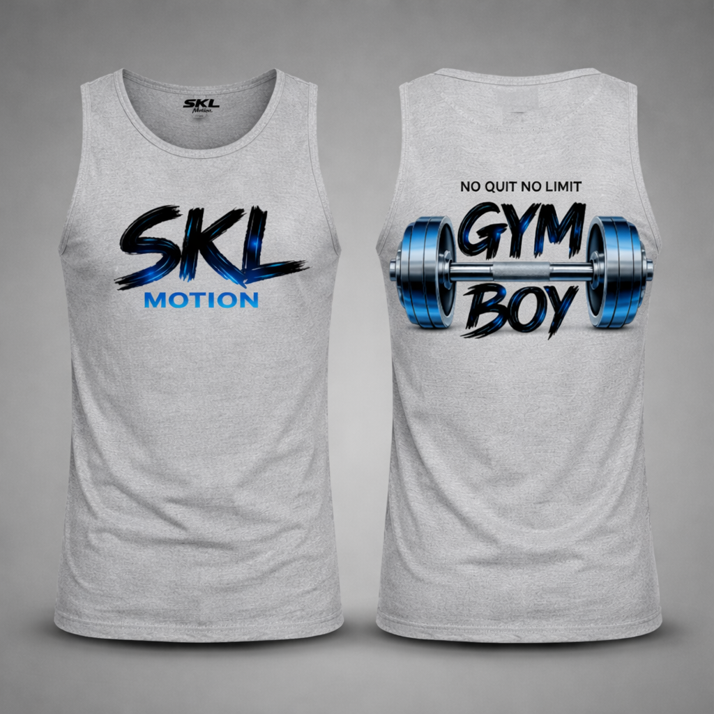 Débardeur Homme Col Large – Gym Boy SKL Motion