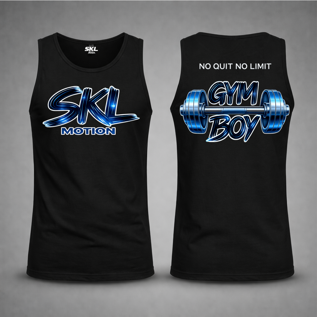 Débardeur Homme Col Large – Gym Boy SKL Motion