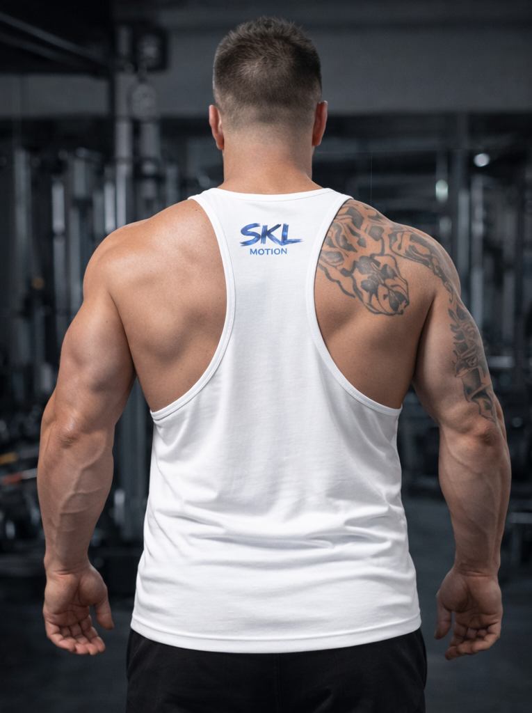 Stringer Homme Gym Boy SKL Motion – Débardeur Fitness Ultra Léger Échancré