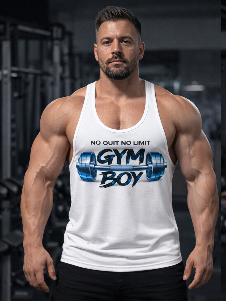 Stringer Homme Gym Boy SKL Motion – Débardeur Fitness Ultra Léger Échancré
