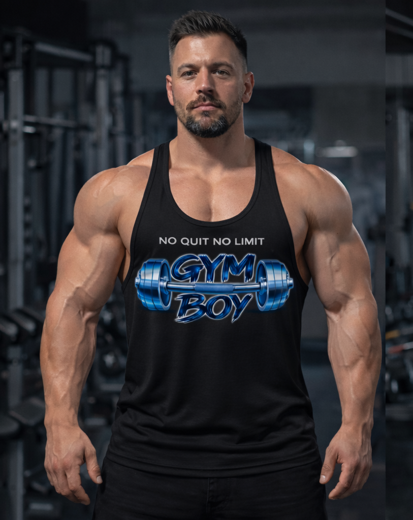 Stringer Homme Gym Boy SKL Motion – Débardeur Fitness Ultra Léger Échancré