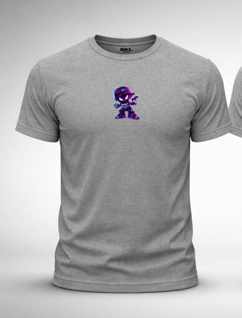 T-shirt Homme Streetwear Minimal – No Quit No Limit | Ninja SKL Motion