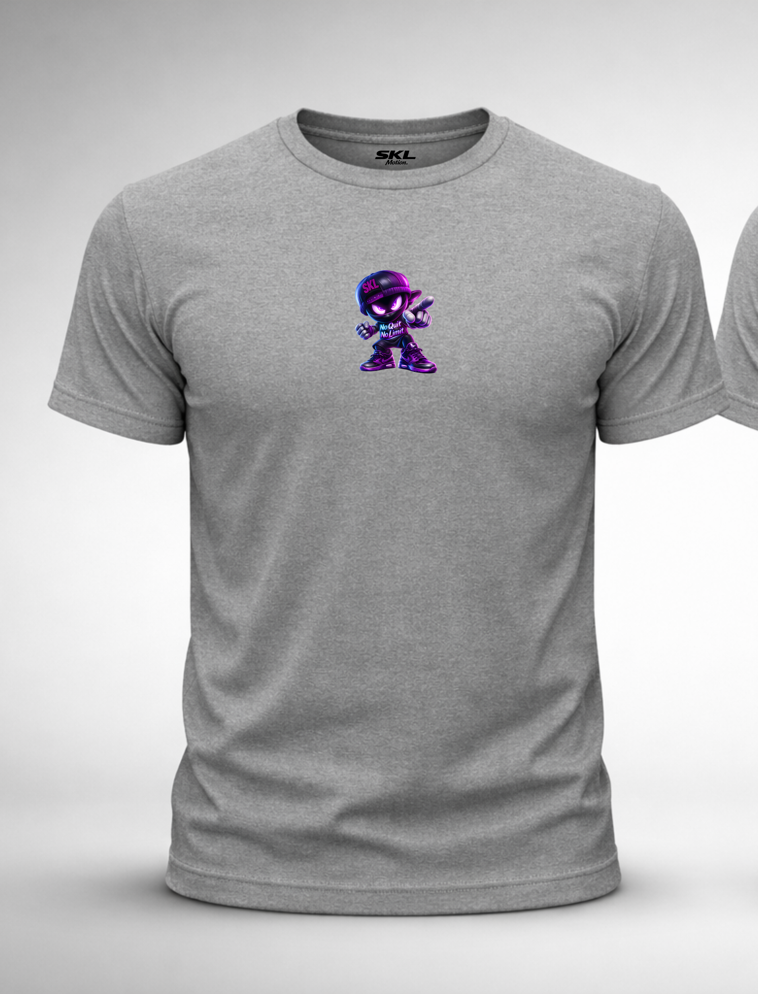 T-shirt Homme Streetwear Minimal – No Quit No Limit | Ninja SKL Motion