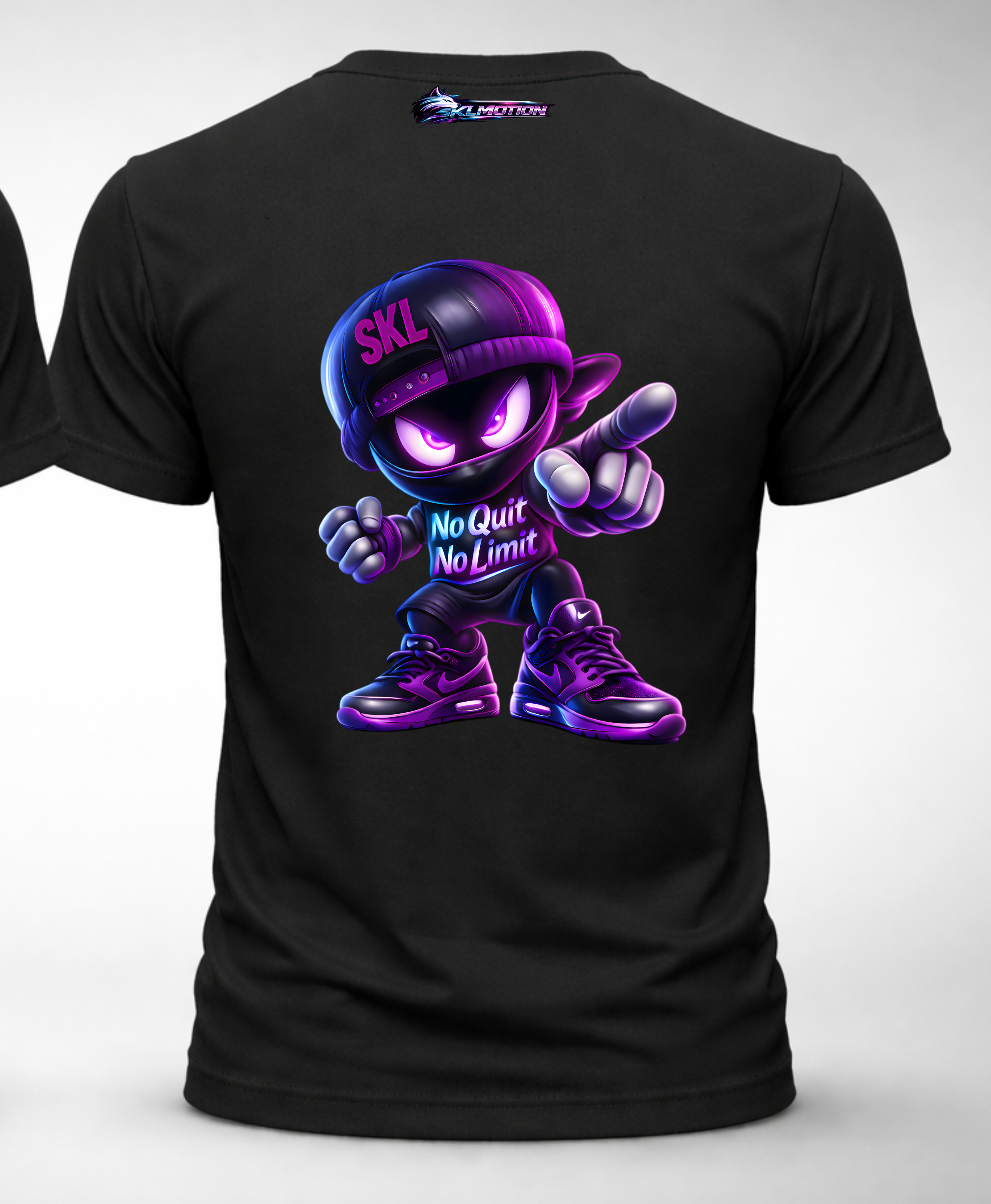 T-shirt Streetwear Ninja SKL – No Quit No Limit | Gildan Softstyle | Fitness Lifestyle | Unisexe