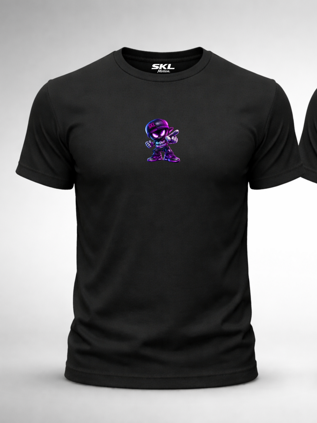 T-shirt Homme Streetwear Minimal – No Quit No Limit | Ninja SKL Motion