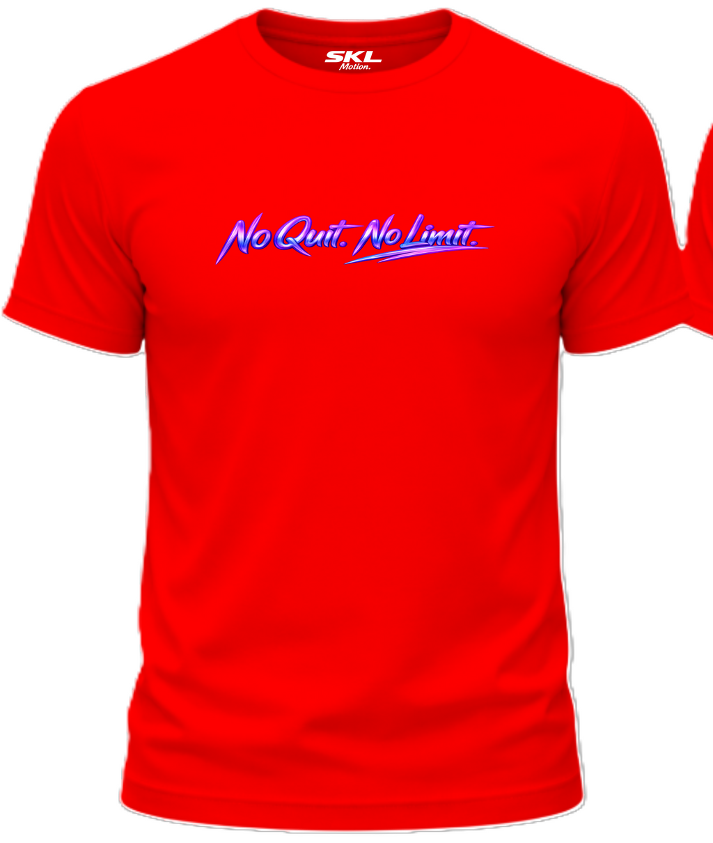 T-shirt Streetwear Ninja SKL – No Quit No Limit | Gildan Softstyle | Fitness Lifestyle | Unisexe