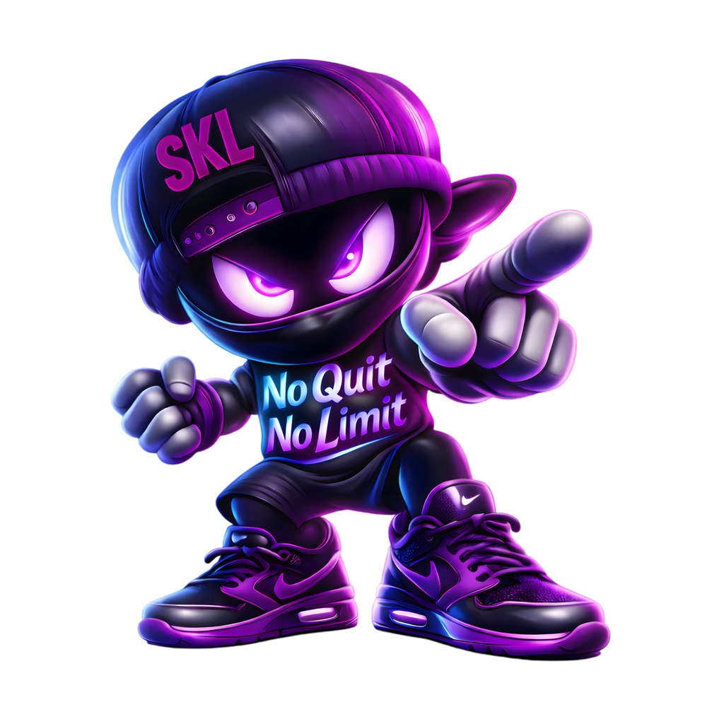 T-shirt Homme Streetwear Minimal – No Quit No Limit | Ninja SKL Motion