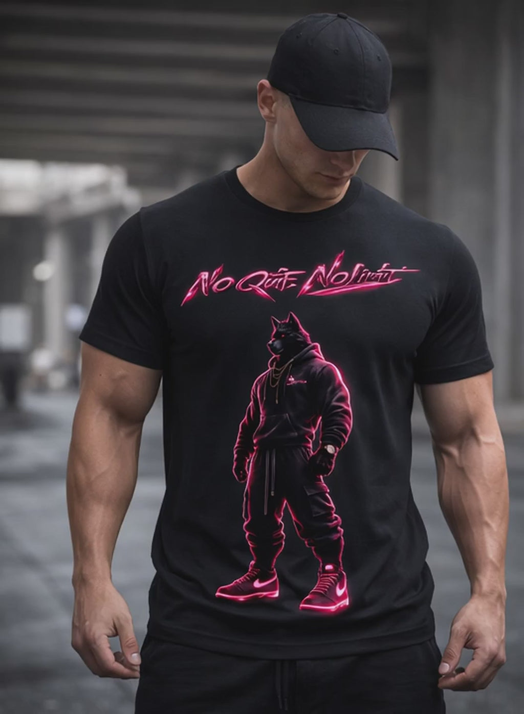 T-shirt Wolverine Limit Breaker Néon Rose | Streetwear SKL Motion | Coton Premium Unisexe