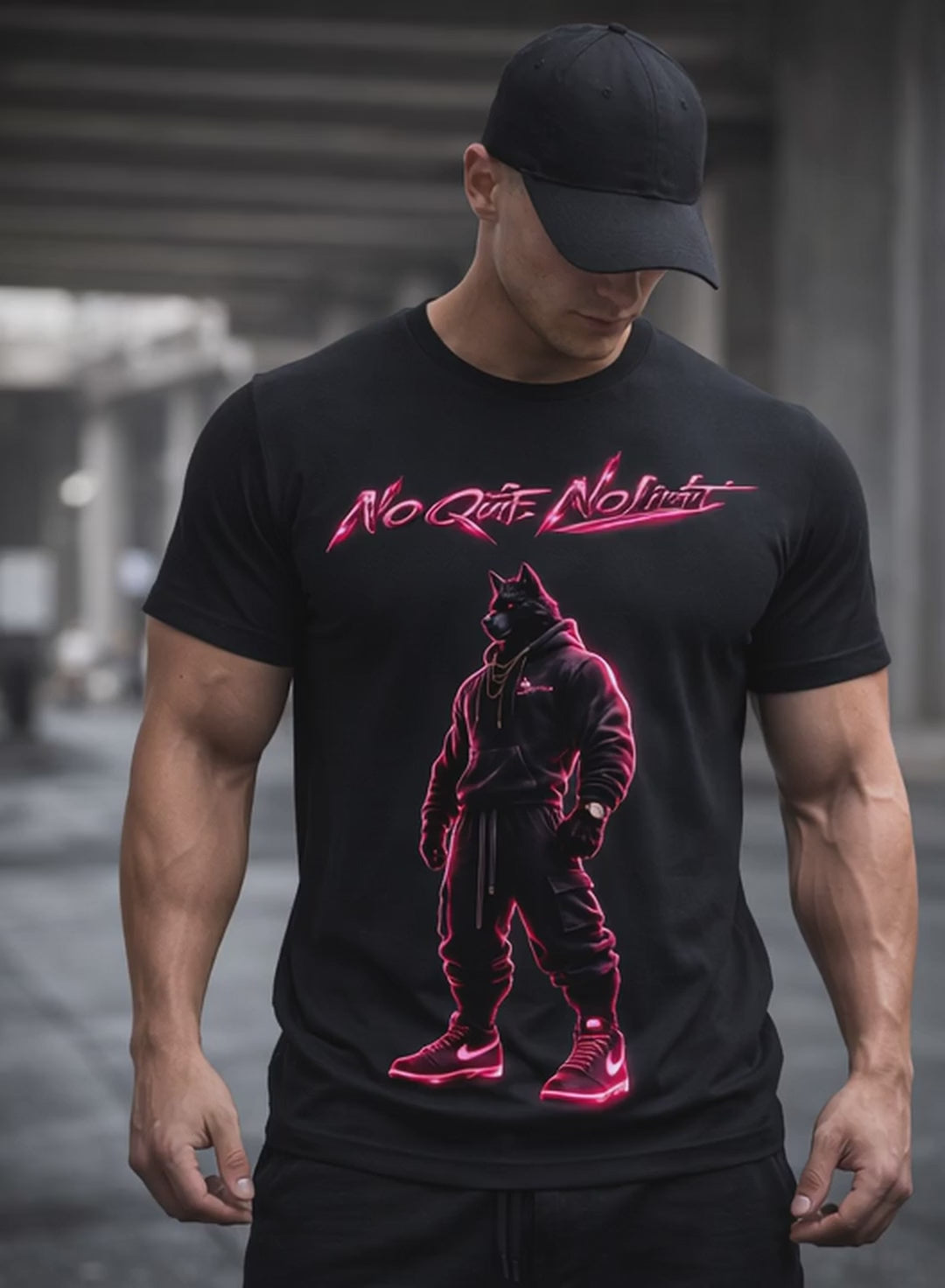 T-shirt Wolverine Limit Breaker Néon Rose | Streetwear SKL Motion | Coton Premium Unisexe