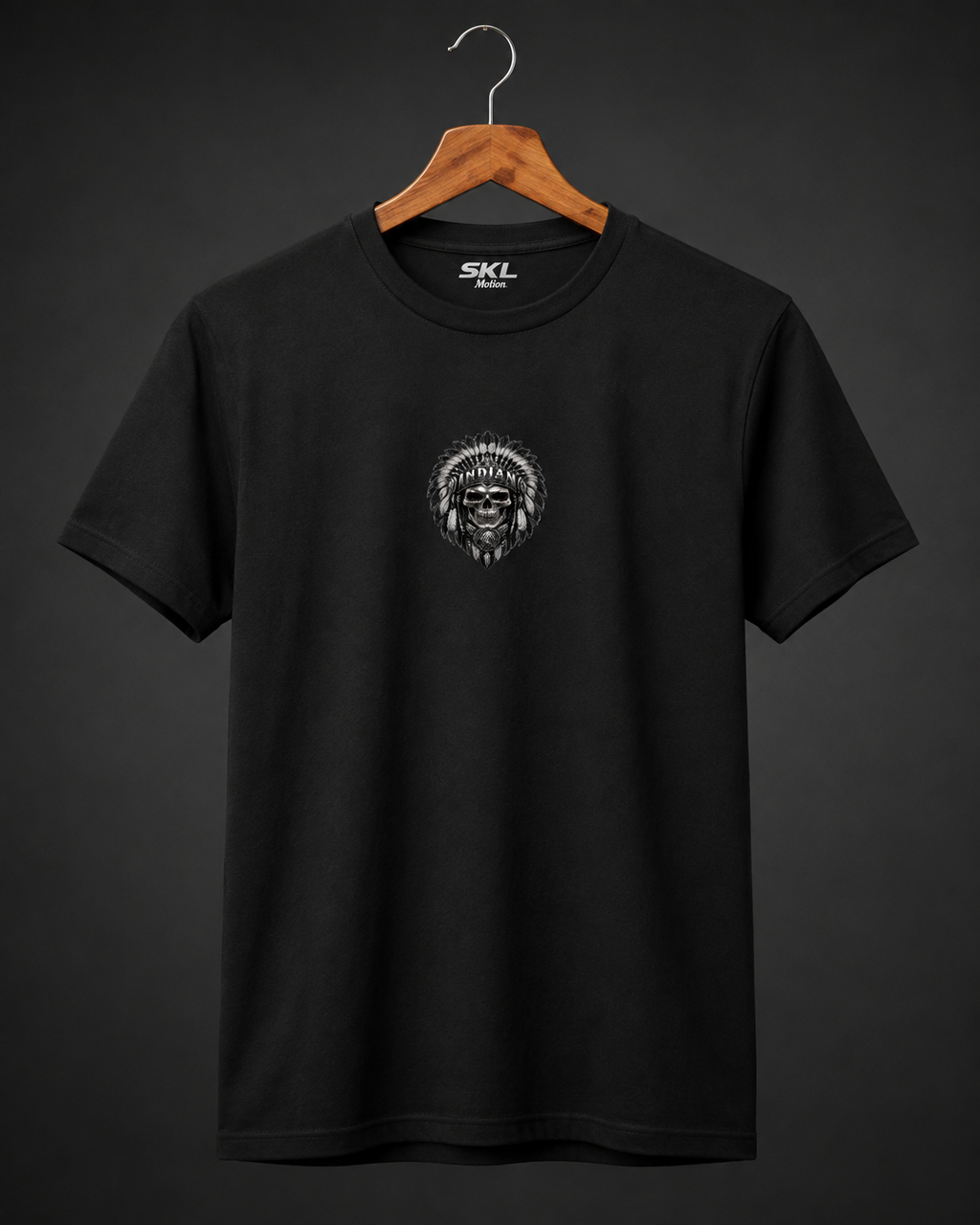 T-shirt Style Indian Scout Bobber – Moto Bobber Biker – Noir – XS à 3XL