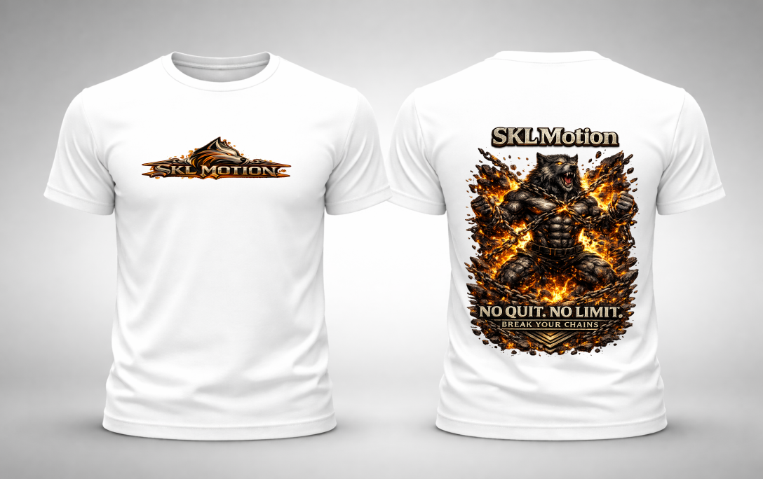 T-shirt Wolverine Break Your Chains – SKL Motion – Coton Doux Gildan Softstyle – Impression DTF Premium  👉 79 caractère