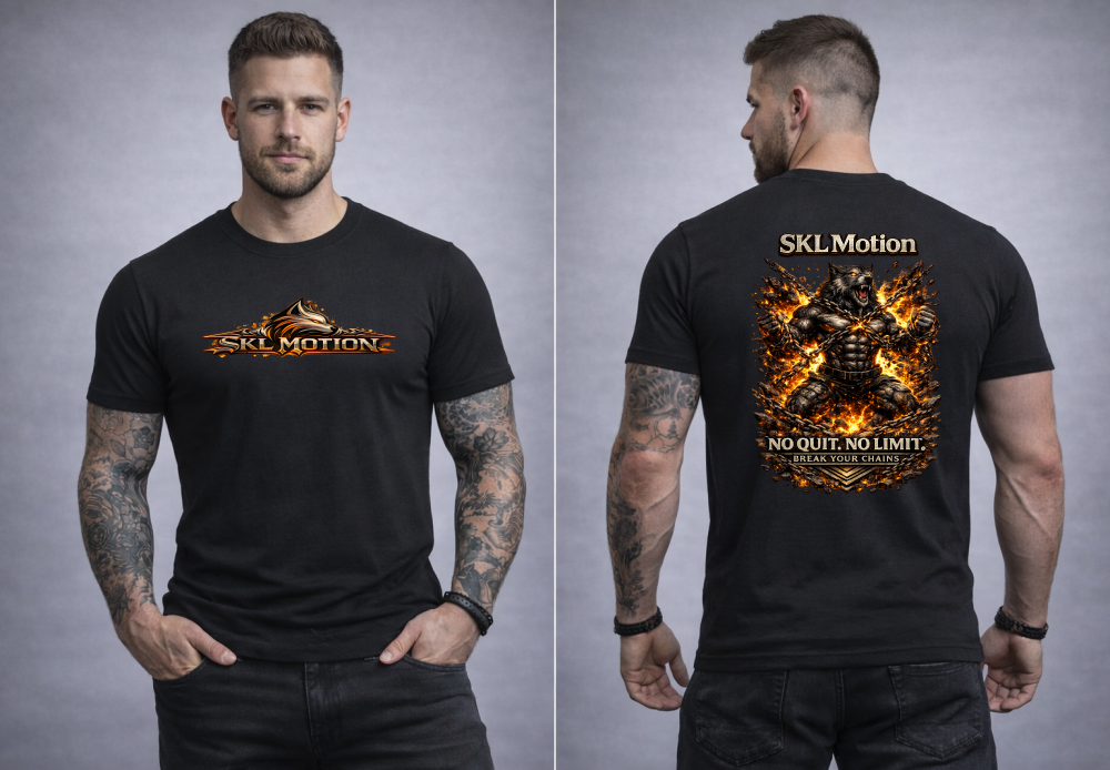 T-shirt Wolverine Break Your Chains – SKL Motion – Coton Doux Gildan Softstyle – Impression DTF Premium  👉 79 caractère