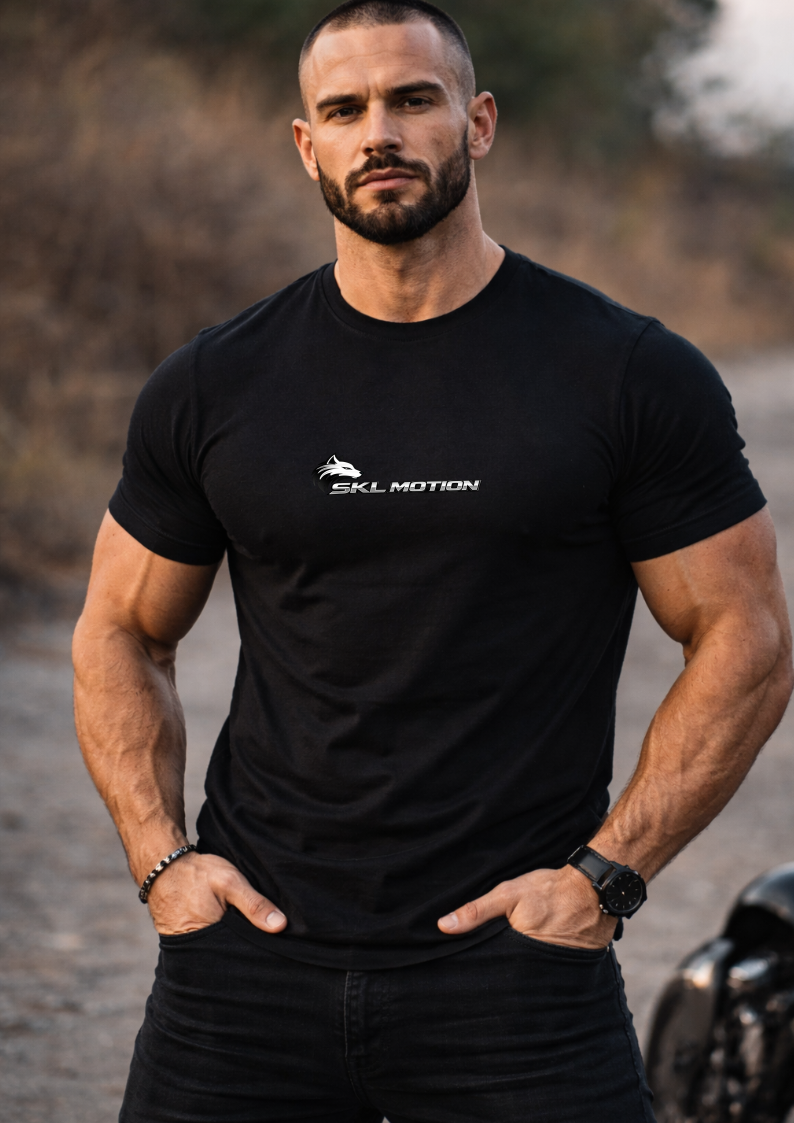 T-shirt Escalade SKL Motion Grimpeur Homme Femme – Design Montagne Soleil Volcan Nuit Voie Lactée