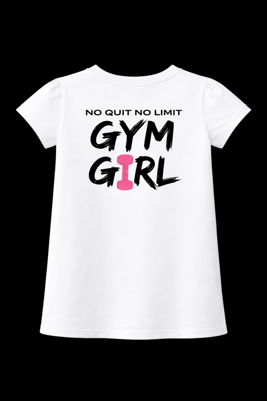 T-shirt Femme Fitness Gym Girl Rose | Motivation Sport SKL Motion | Fruit of the Loom