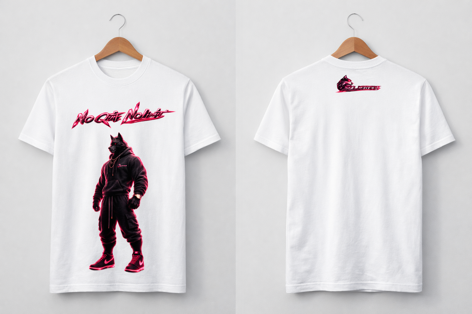 T-shirt Wolverine Limit Breaker Néon Rose | Streetwear SKL Motion | Coton Premium Unisexe